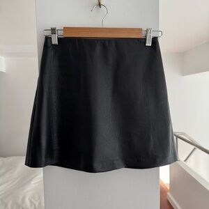Wilfred Vegan Leather Miniskirt
